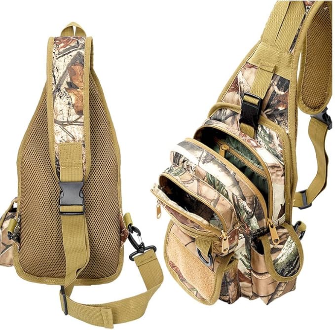 Outdoor Sports Hiking Sling Bag Shoulder Pack Camouflage Tactical Chest Bag