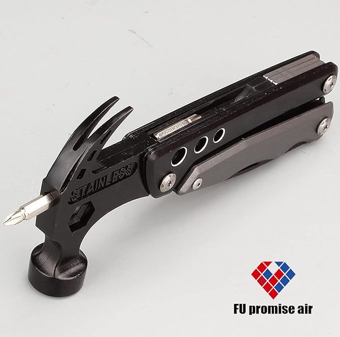Stainless Steel Multipurpose Tool Kit Portable &amp Heavy Duty Light Weight &amp Durable Pocket Multi Tool Kit Suitable as Camping Multitool Emergency Pocket Tools