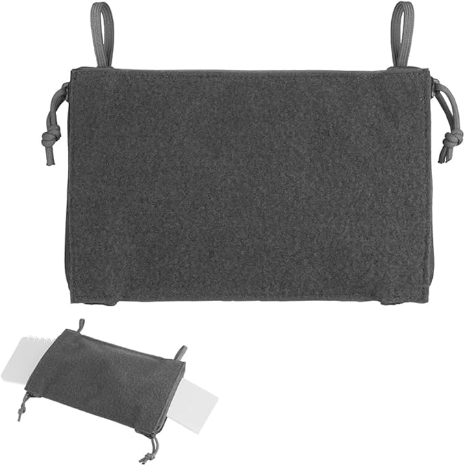 Tactical Admin Pouch with Hook and Loop Quick Release Side Tool Storage Insert Organizer Bag - Universal for Tactical Gear Backpack