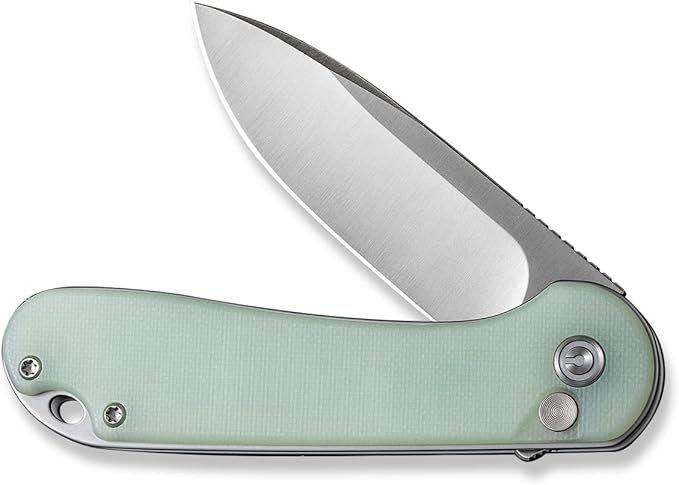 CIVIVI Elementum II Pocket Folding Knife 2.96 Nitro-V Steel Blade G10 Handle Utility Knife with Deep Carry Pocket Clip for Camping Hiking Hunting C18062P-2