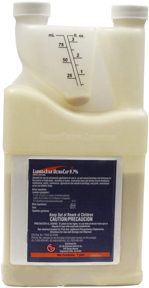 Rockwell Labs LGLU016 LambdaStar UltraCap 9.7% Insecticide 16 oz