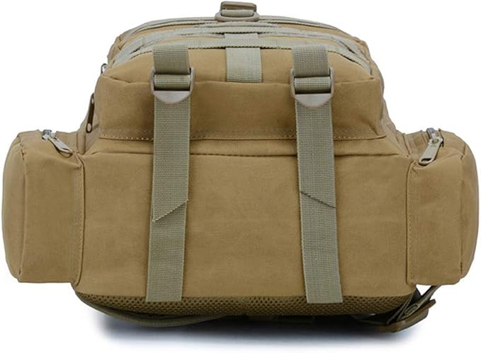 Sunnystacticalgear Outdoor Sports Hiking Sling Bag Shoulder Pack Camouflage Tactical Molle Chest Bag - Black