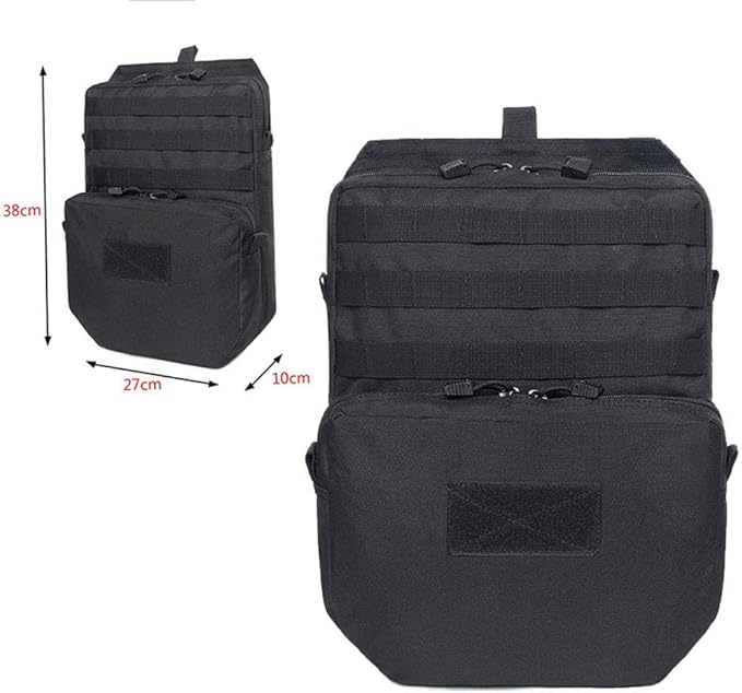 Outdoor Sports Airsoft Gear Molle Assault Combat Hiking Bag Accessory Vest Pack Tactical Kit Pouch