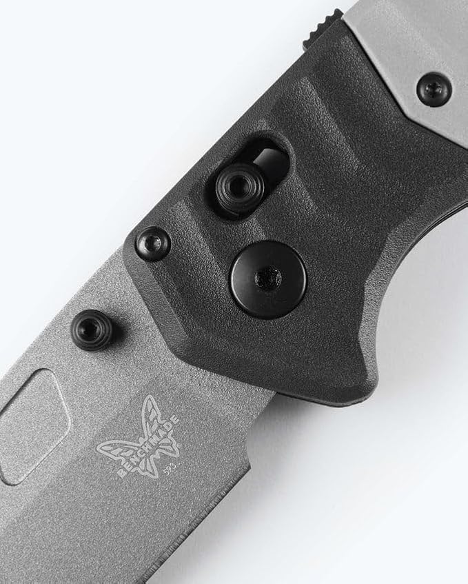 Benchmade - PSK Folding Outdoor Knife with Gray Grivory Handle (593GY-02)