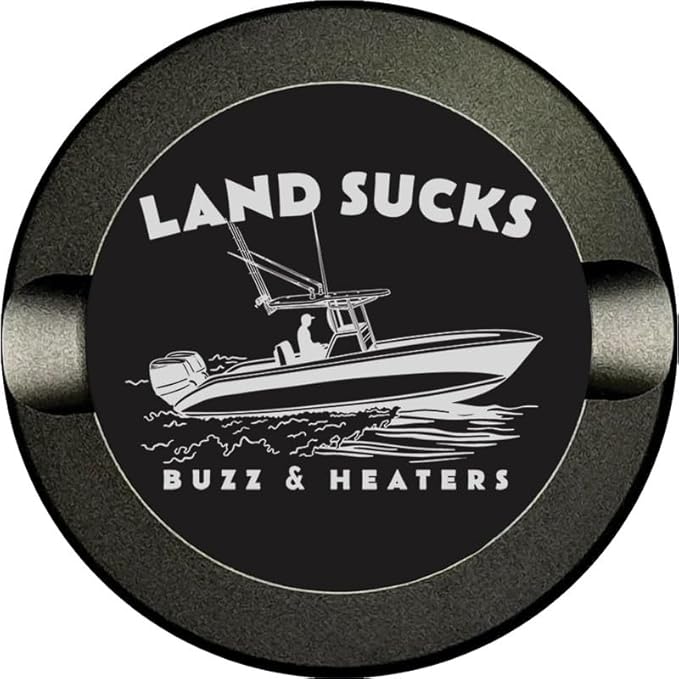 Buzz &amp Heaters Metal Container for Zyn | Metal Holder for Zyn |Metal Can for Zyn | Metal Container for Zyn Gift for Him | Metal Case for Zyn | Subdued Fishing Containers for Zyn | Land Sucks
