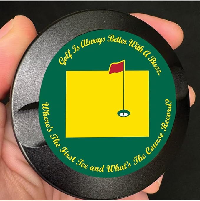 Metal Zyn Container - Metal Zyn Holder - Zyn Metal Can - Metal Container for Zyn Holder - Metal Zyn Can Golf Gifts for Him - Zyn Containers for Golf - Colorado