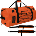 80L Dry Bag Large Waterproof Bag Roll-Top Heavy Duty Fishing Duffel Bag with Durable Straps &amp Handles for Kayaking Paddle boarding Boating Rafting Fishing