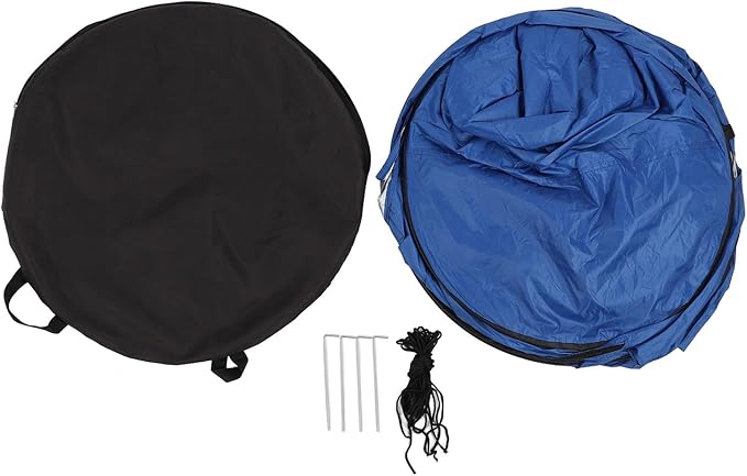 RiToEasysports Shower TentOutdoor Camping Toilet Tent Dressing Changing Room with 2 Windows for Hiking Beach Picnic Fishing