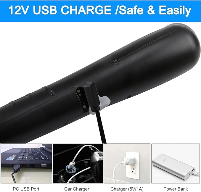 Portable Outdoor Shower Handheld Electric Shower+8L Water Bag IPX6 Waterproof USB Charging Compact and Lightweight Suitable for Outdoor Camping Beach Shower Hiking pet Bathroom
