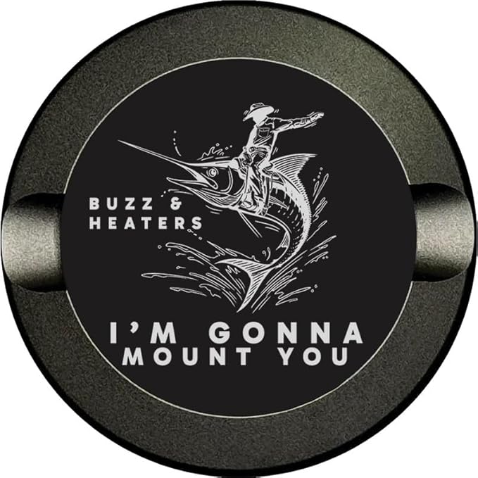 Buzz &amp Heaters Metal Container for Zyn | Metal Holder for Zyn |Metal Can for Zyn | Metal Container for Zyn Gift for Him | Metal Case for Zyn | Subdued Fishing Containers for Zyn | Mount You