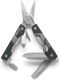 Gerber Gear Splice Pocket Knife EDC Multitool with Blade Scissors Screwdrive and Bottle Opener Black