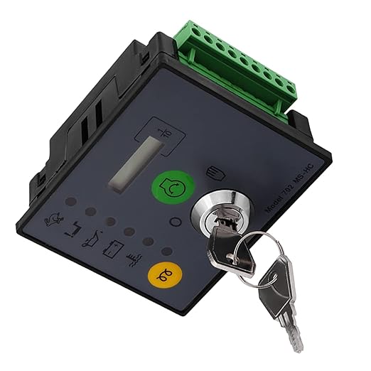 702 Generator Controller Board – DSE702 MS HC Manual Start Control Panel for PTO Generators Compatible with Diesel &amp Gas Generators