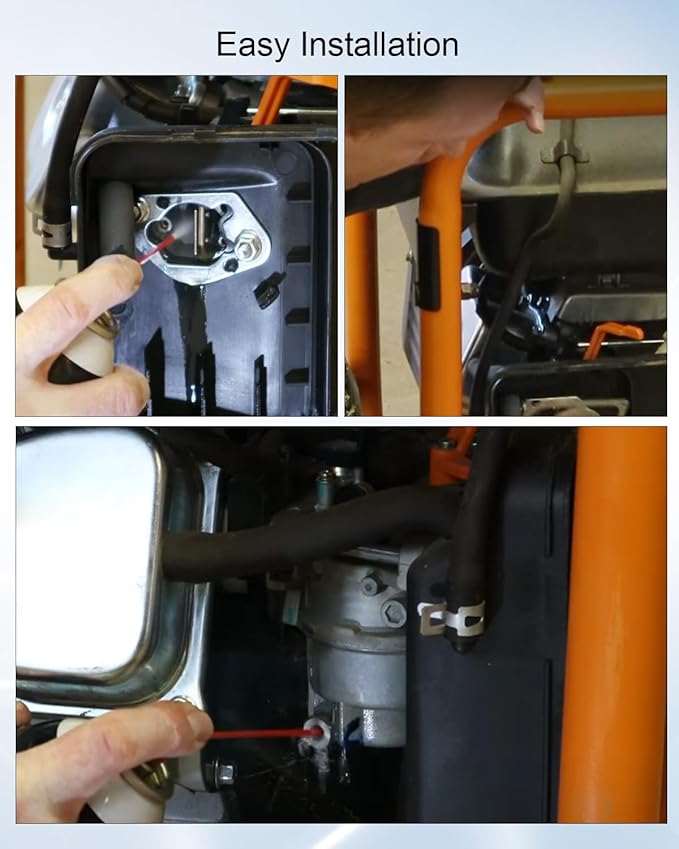 Carburetor Fit for Westinghouse IGen4500DF 4500 3700 4050 3330 224cc Engine Dual Fuel Inverter Portable Generator Carb Tune Up Kit Replace 332810