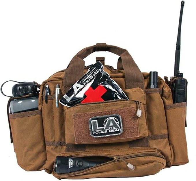 LAPG Tactical Bail Out Gear Survival Bug Out Hunting &amp Hiking Range Bag with Shoulder Strap &amp Carry Handle