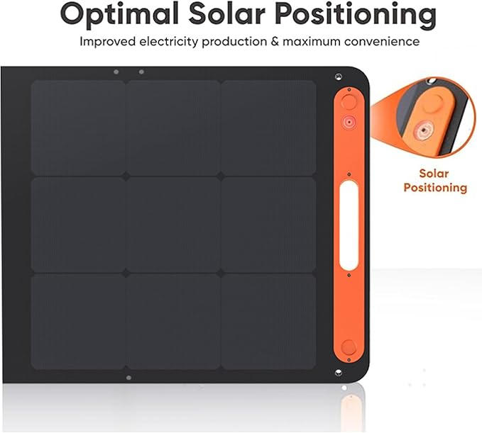 Jackery SolarSaga 200W Portable Solar PanelIP68 Foldable Bifacial Solar PanelsCompatible with Jackery Explorer Power Station and Solar Generatorfor Rooftops Outdoor Camping Off-Grid and RVs