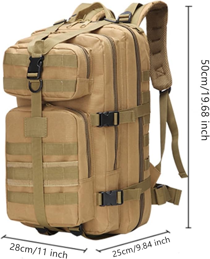 35L Men Tactical Backpack Army Military Bags Large Waterproof Outdoor Sport Hiking Camping Hunting 3P Rucksack Backpacks for Man