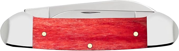 Case Cutlery CA10765: Canoe Dark Red Bone