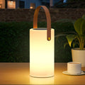 Portable Solar Table Lamp 2 in 1 Charging Outdoor Lantern with Remote RGB Cordless Lights Water-Resistant IP44 for Patio Terrace Camping Garden Balcony