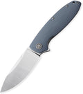 Petrified fish PFB01 Terra3.54 D2 Steel Blade G10 Handle Flipper Liner lock Folding knife (Blue Satin)