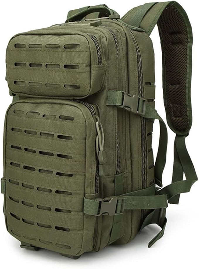 Outdoor Sports Pack Hiking Bag Tactical Rucksack Camo Knapsack Combat Camouflage Tactical Molle 30L Backpack