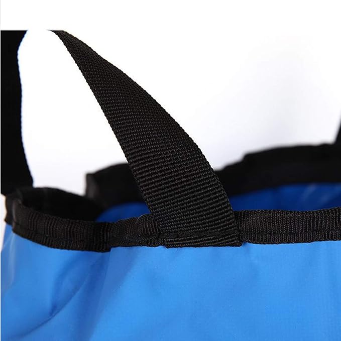 Beach Bag Outdoor Portable Waterproof Bucket Used for Outdoor Cycling Camping Water Sports Storage Bag Outdoor Quick-Drying Bag (Color : Blue Size : 3011cm)