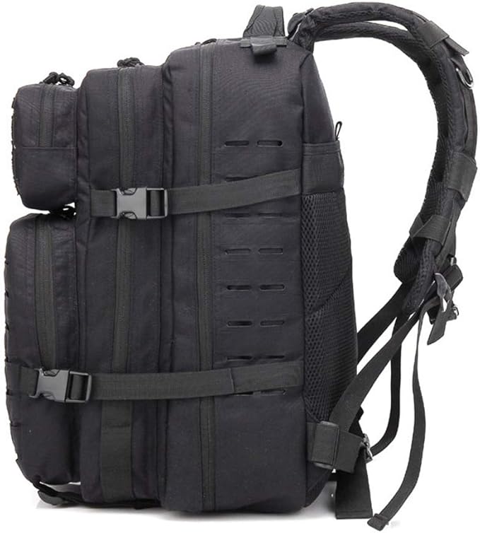 Outdoor Sports Pack Hiking Bag Tactical Rucksack Camo Knapsack Combat Camouflage Tactical 47L Molle Backpack
