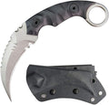 Ccanku C1691 Fixed Blade Knife D2 Steel G10 Handle 4 InchesOutdoor Survival Claw Teeth KnifeCamping EDC Tools