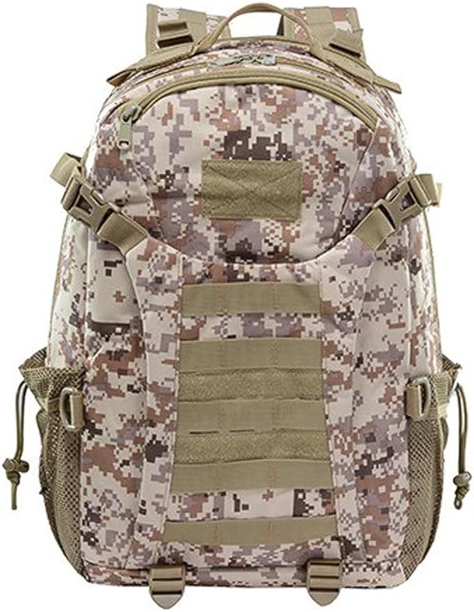 Military Tactical Backpack for Men and Women 30L Small Assault Pack Bag Rucksack with Molle System (Desert Digital)