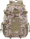 Military Tactical Backpack for Men and Women 30L Small Assault Pack Bag Rucksack with Molle System (Desert Digital)