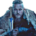 40 Inch Viking Sword of Ragnar Lothbrok - Viking Sword of Kings Ragnar Sword - Viking Sword Real Functional Sword - Real Viking Sword Viking Sword Real Weapon Handmade Valentine Gifts Tools