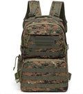 Outdoor Sports Pack Hiking Bag Tactical Rucksack Camo Knapsack Combat Camouflage Tactical Molle Backpack - DW