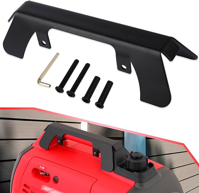 Yoursme Generator Theft Deterrent Security Bracket for Honda EU2200i EU2000i EU2000i Companion EU2000i Camo Heavy-Duty Protection Bracket with Tamper-Proof Bolts Replace for 63230-Z07-010AH