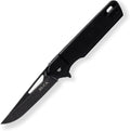 Buck Knives 239 Infusion Modified Tanto Folding EDC Knife 3-1/5” Pocket Knife Blade G10 Handle 7Cr17MoV Steel Tanto Folding Blade Black 2.82 oz