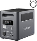 AFERIY Portable Power Station 1024Wh LiFePO4 Solar Generator 1800W(Peak 3600W) AC Output Compact Lightweight Design Fast Recharge for Home Camping RV Outdoor Emergencies (Solar Panel Optional)