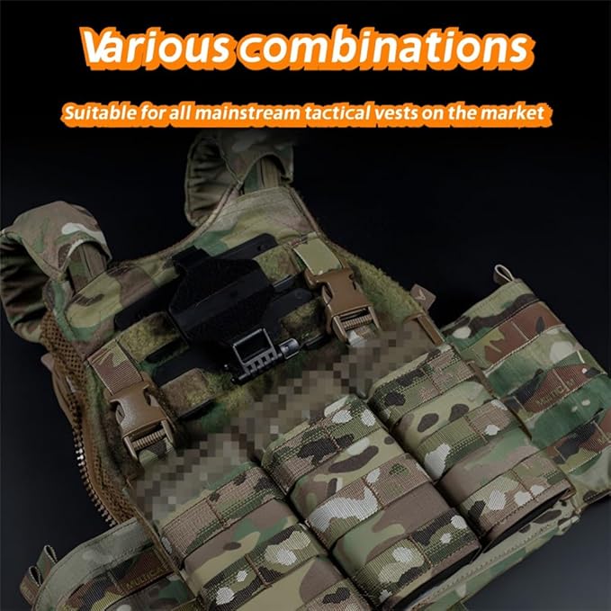 FAST Triple 7.62 Function Pack Panel Tactical Equipment Buckle Accessory Nylon Material 25.5 * 13cm For Team Activities Games
