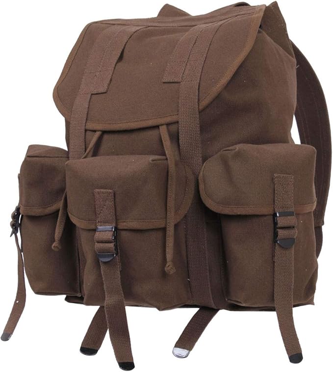 Rothco Mini Alice Pack – Heavyweight 18 OZ Cotton Canvas Rucksack – 20L Capacity