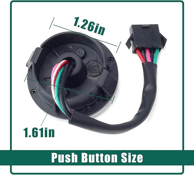 YUXIVCNE 71367 Engine Start/Stop Push Button Replacement for Predator 5000 Watt Dual Fuel Super Quiet Inverter Generator Replace 70143