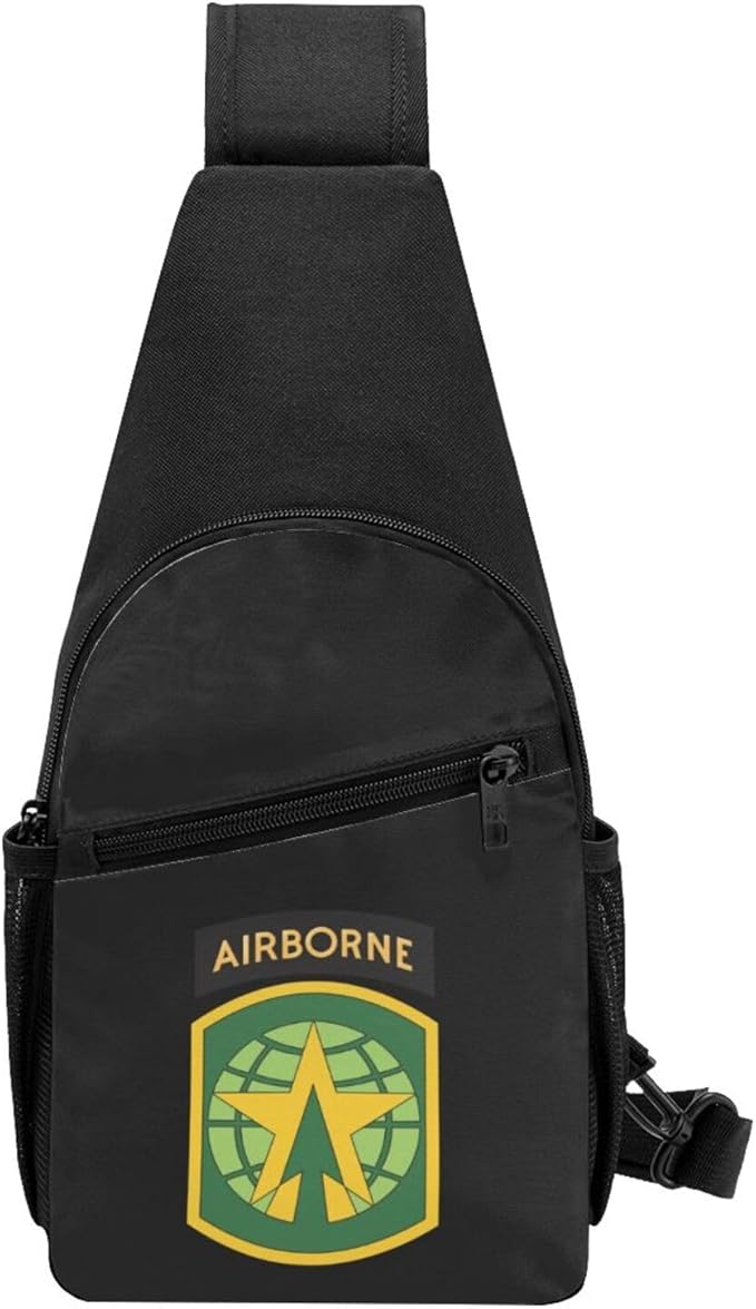 US Army 16th Military Police Brigade Chest Pack Leisure Shoulder Crossbody Chest Bag