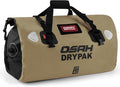 Waterproof Duffel Bag - Motorcycle Dry Bag Tail Bag with Large Storage Space Waterproof Luggage Duffle Bags with Outer Mesh Zipper Pocket for Camping Kayaking Fishing &amp Traveling