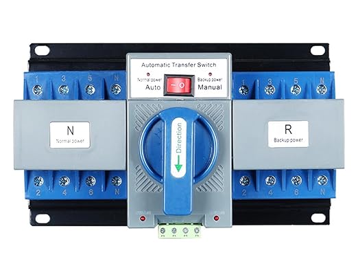 JONASC AC220V 63A 4P Dual Power Automatic Transfer Switch Generator Changeover Switch 50Hz/60Hz