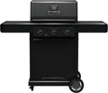 Charbroil® Pro Series™ with Amplifire™ Technology 3-Burner Propane Gas Grill and Griddle Cabinet Black - 463365124