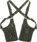 FANDARE Anti-Theft Underarm Chest Bag Double Shoulder Armpit Holster Tactical Sling Ba