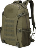 Outdoor Sports Pack Hiking Bag Tactical Rucksack Camo Knapsack Combat Camouflage Tactical Molle 30L Backpack - Green