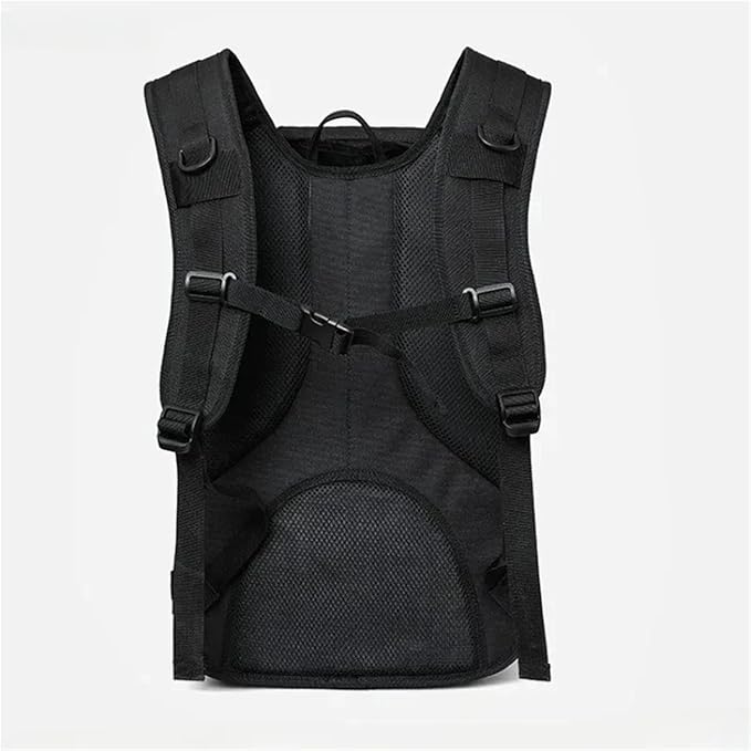 35L Men's Tactical Backpack Survival Hiking Backpack Multifunctional Outdoor Bag Travel Camping Sports Riding Travel Bag(Black)