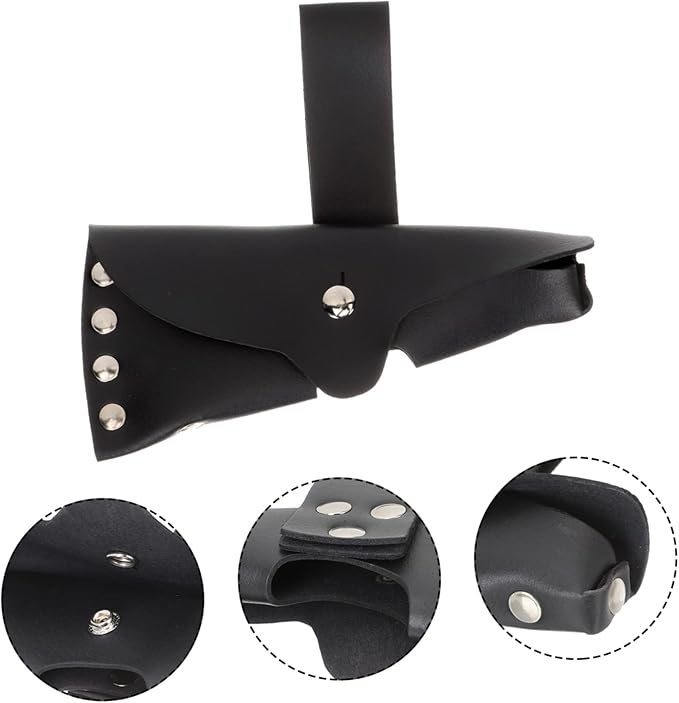 Kisangel 2pcs Professional Hatchet Cover Axe Protector Case for Outdoor Use Portable Ax Tool Pouch Safe and Rustic Design