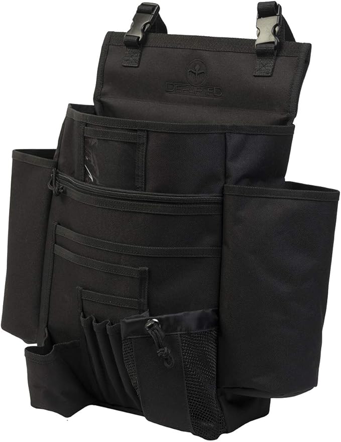 Departed Seat Organizer Outdoor Tactical SquadMilitary Sportpack Daypack (Black)