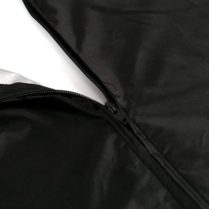 Outdoor Garden Patio Swing Cover Waterproof 3 Seater Hammock Cover Sun Loungers Protection Black 220x170x145CM