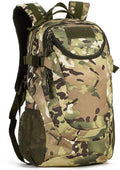 UNISTRENGH 25L Backpack Military Tactical Daypack Water-resistance Assault Gear Rucksack for Hunting Trekking Travelling (CP Camo)