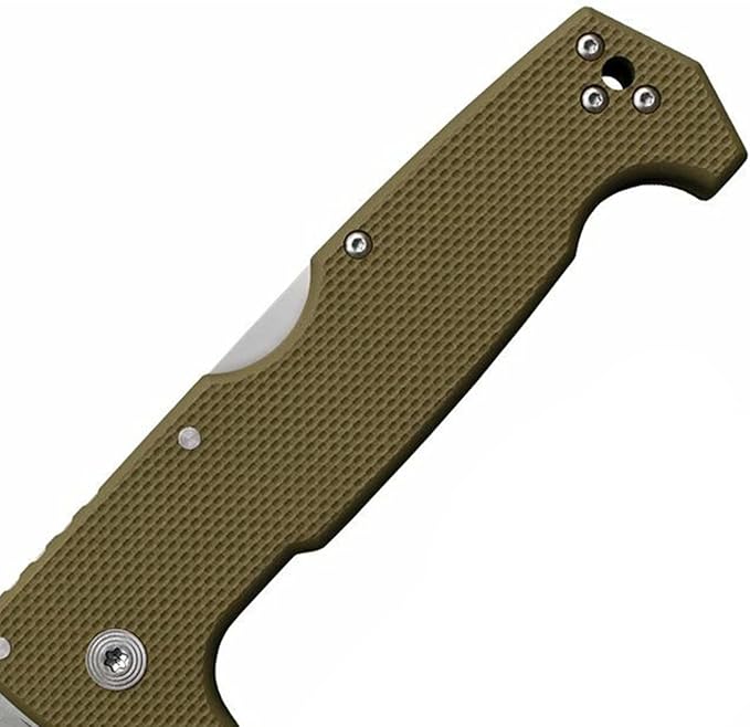 COLD STEEL SR1 S35VN Steel 4 Blade G-10 Handle Tactical Self-Defense Folding Knife with Tri-Ad Locking Mechanism and Pocket/Belt Clip