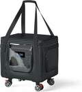 Power Station Carrying BagEasy to Carry360°Universal Wheels Waterproof&ampDustproof 15x13x12in Fit1200w-2000w Dabsson/BLUETTI/FOSSIBOT/VTOMAN/JackeryTravel Camping PartiesRV